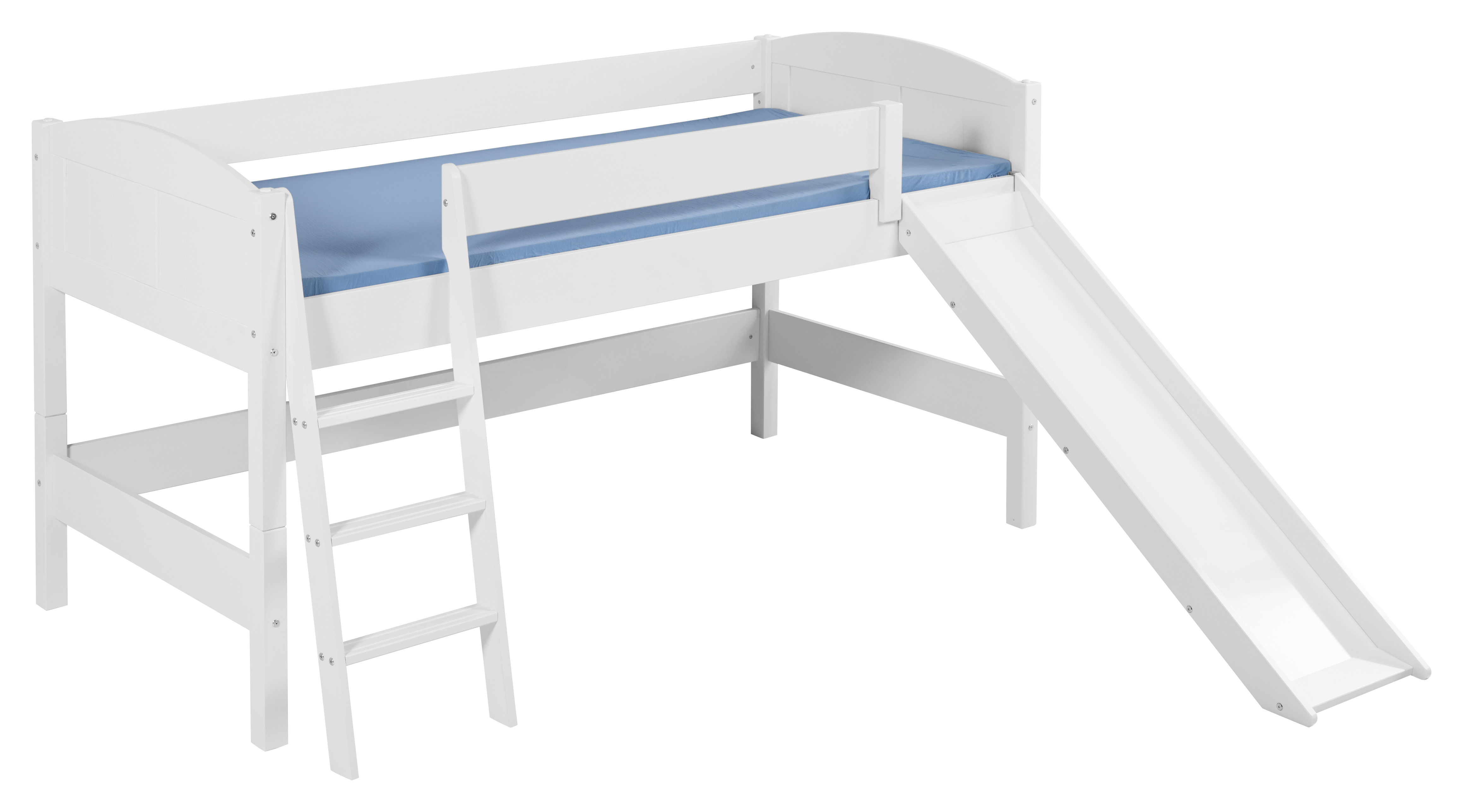 Hochbett mit Rutsche